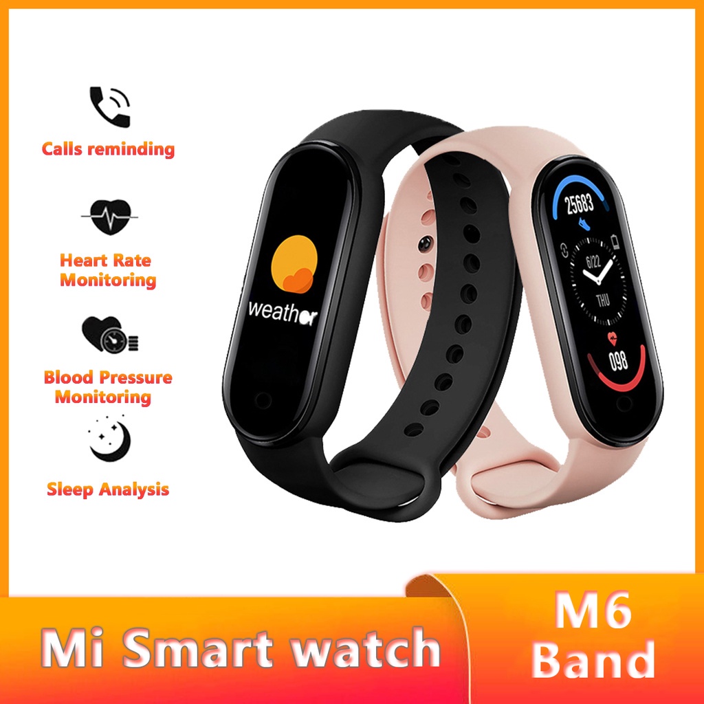 Jual Smart Watch M6 Smartwatch M6 Smart Band M6 SPORT Fitness Band