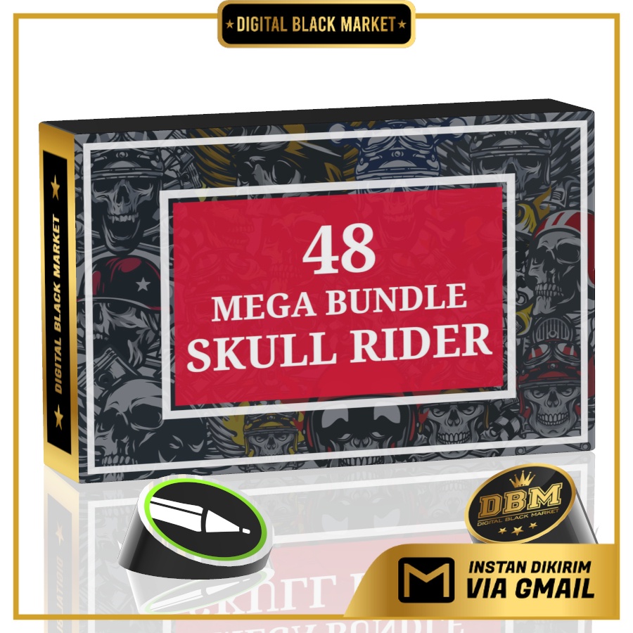Jual 48 Mega Bundle Skull Rider - Coreldraw | Shopee Indonesia