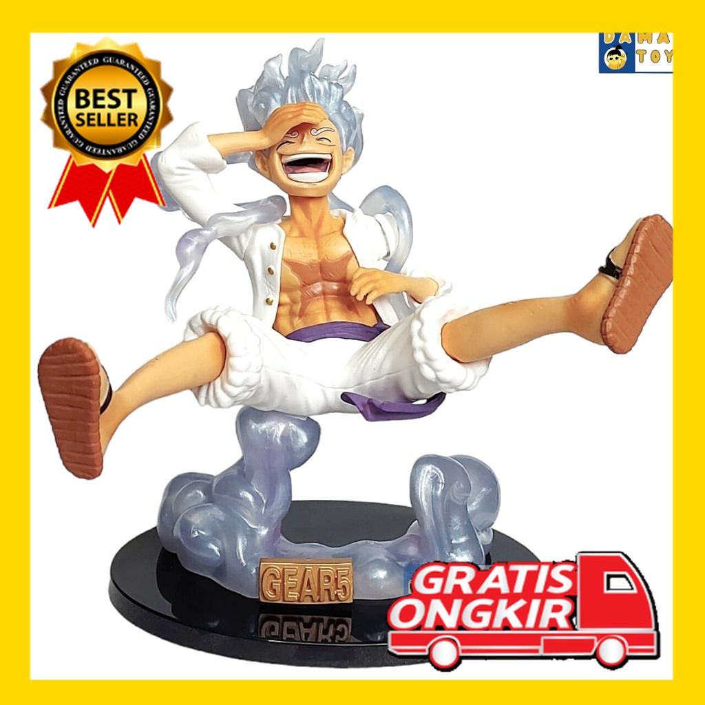 Jual PROMO KAOS / Action Figure One Piece Monkey D Luffy Gear 5 Wano ...