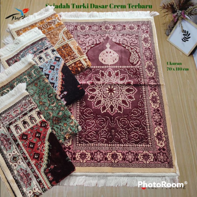 Sajadah Wangi Yakar Harum Jumbo Ukuran Besar 110 x 70 cm bahan tebal sangat elegan