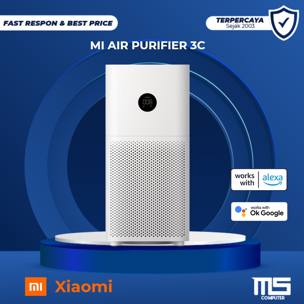 Jual Xiaomi Air Purifier 3C True HEPA Filter 320 Real Time