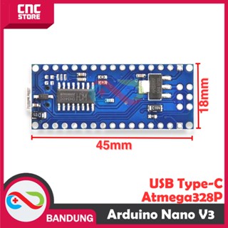 Jual ARDUINO NANO V3 ATMEGA328P CH340G 5V BOARD TYPE-C | Shopee Indonesia