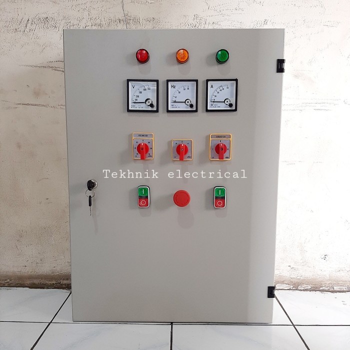 Jual Panel Control Ats Amf Panel Genset Otomatis S D Kva Best Shopee Indonesia