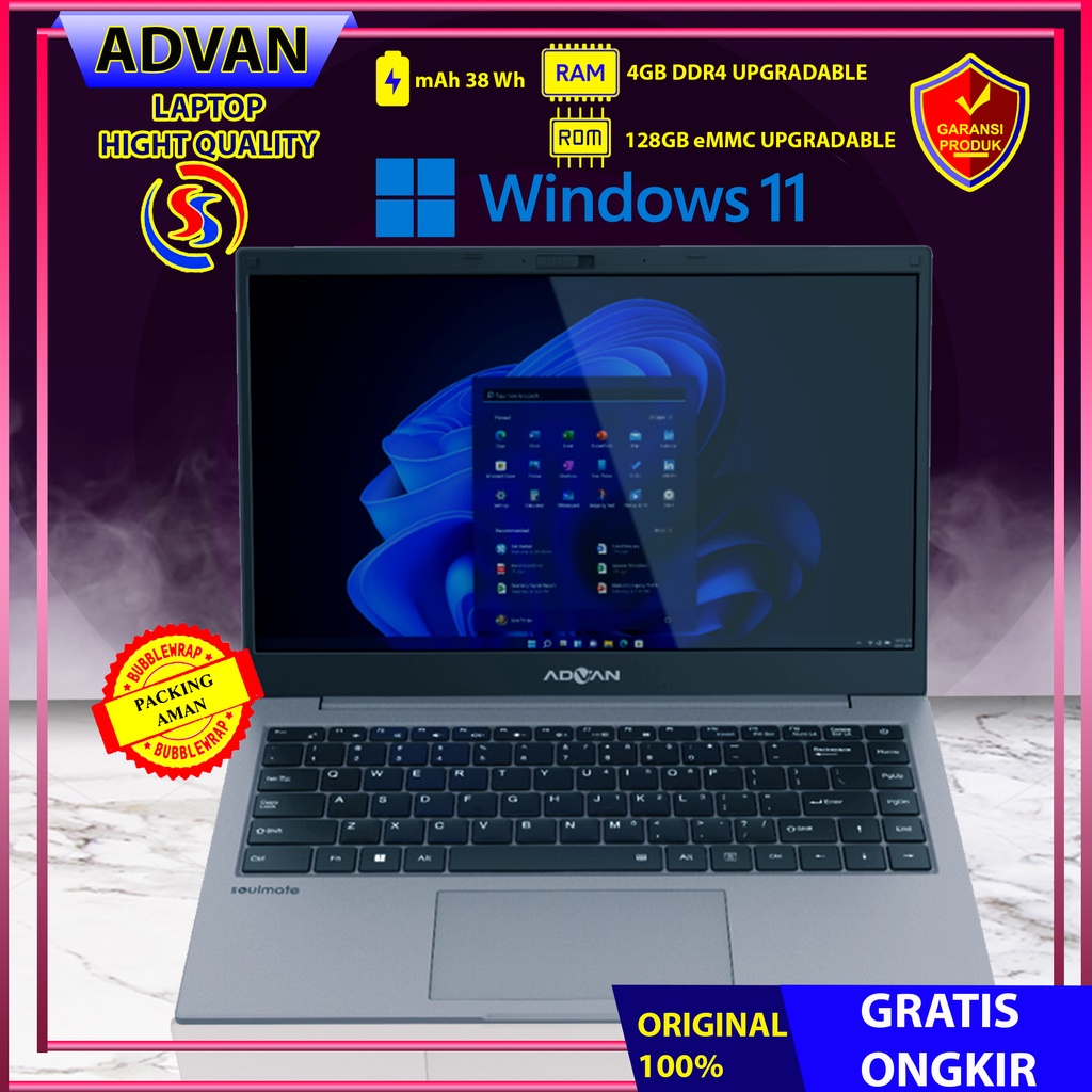 Jual ADVAN Soulmate Laptop 14
