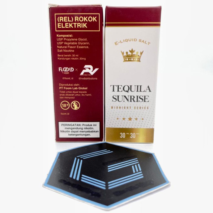 Jual SALT Foom TEQILA SUNRISE Midnight Series 30ml by Foom Lab Liquid