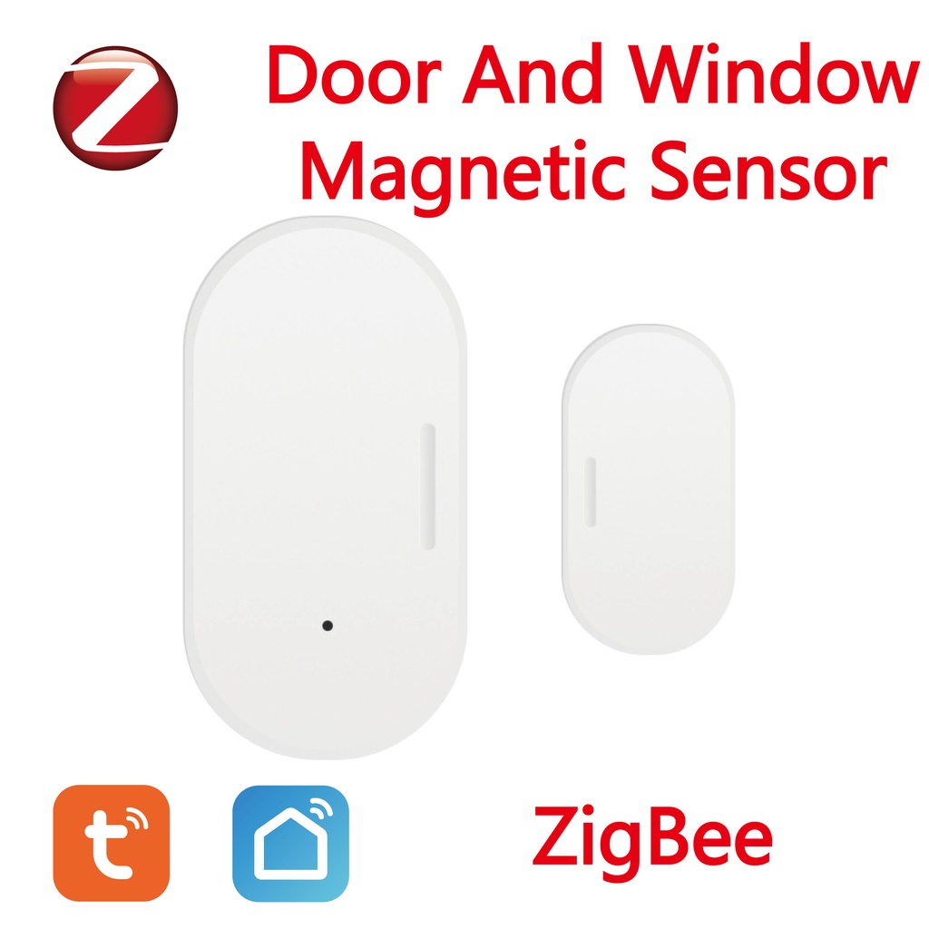 Jual Smart Home Door n Window Sensor Wireless ZigBee 3.0 Tuya Smartlife ...