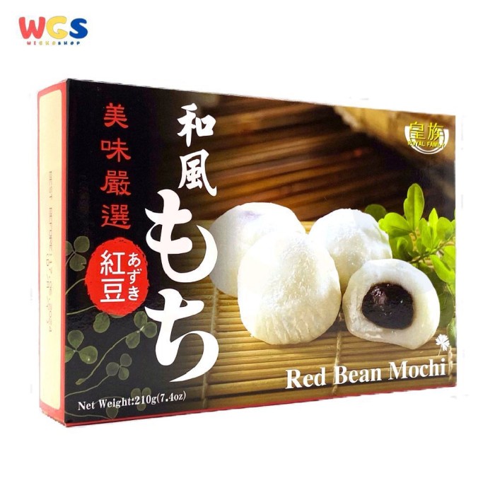 Jual Royal Family Red Bean Mochi Rice Cakes 210g | Shopee Indonesia