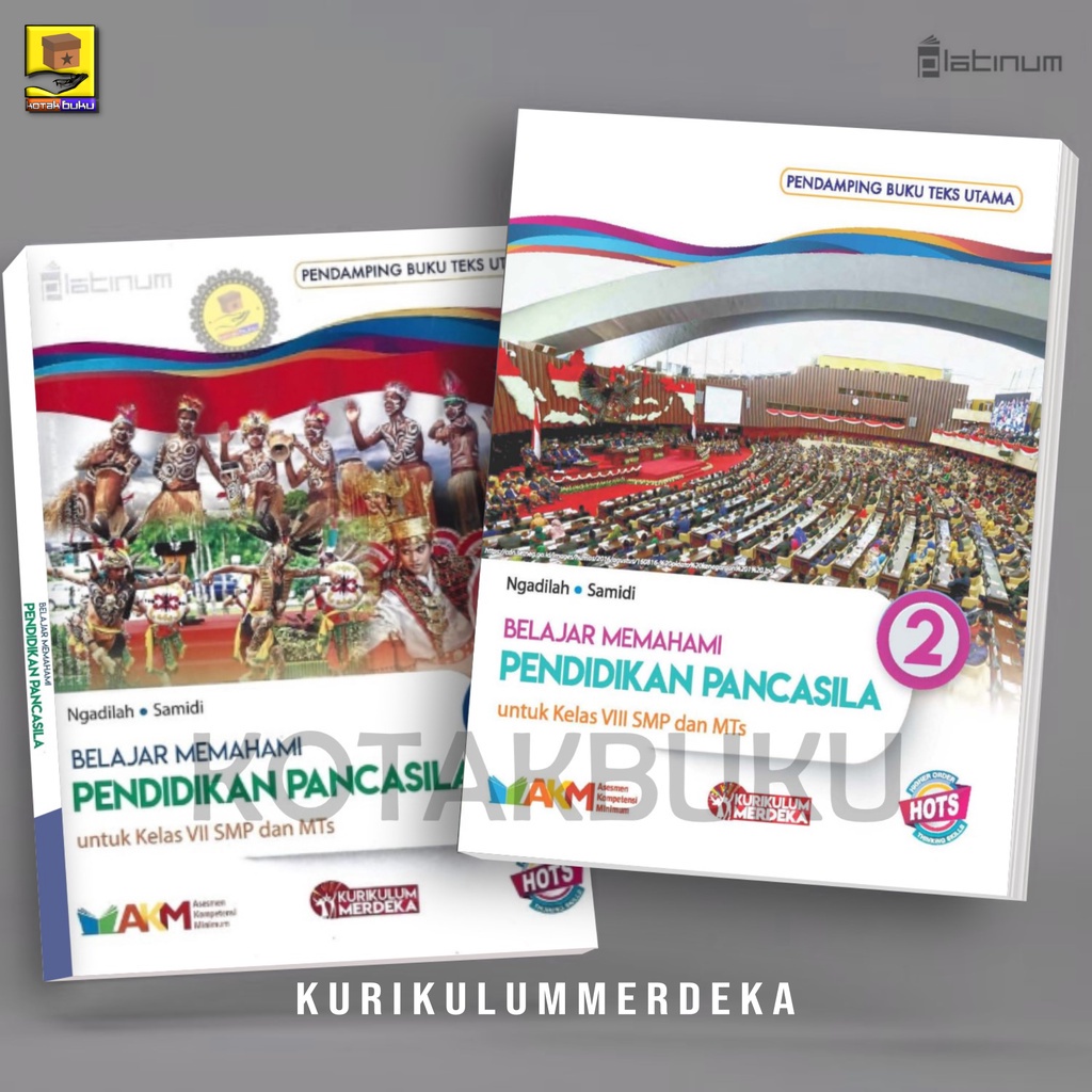 Jual Buku Ppkn Kelas 7 8 Smp Ppkn Smp Kurikulum Merdeka Platinum