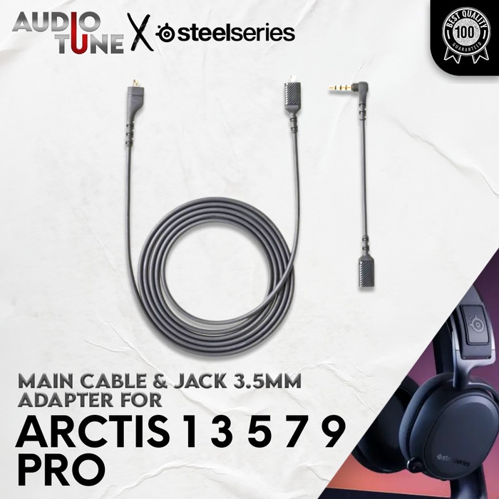 Jual Kabel Steelseries Arctis Micro USB 8-pin to Jack Aux