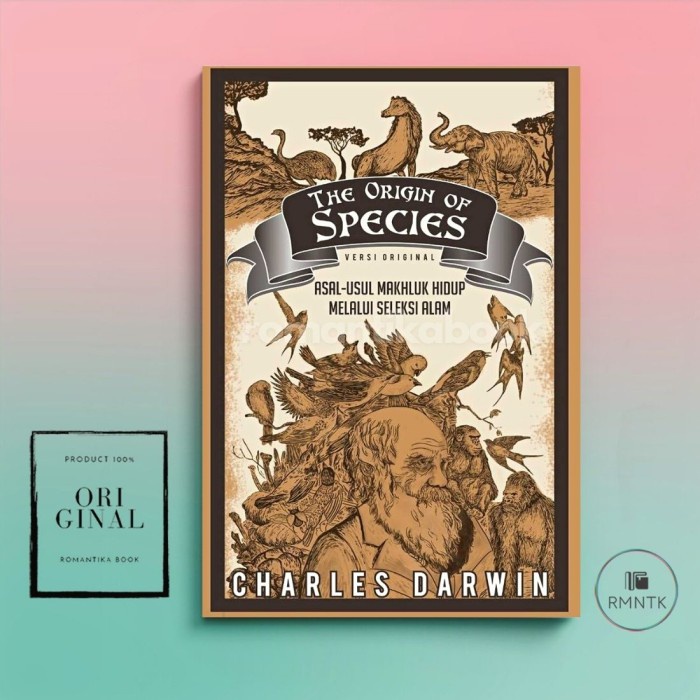 Jual Buku The Origin Of Species Versi Original: Asal-usul Makhluk Hidup ...