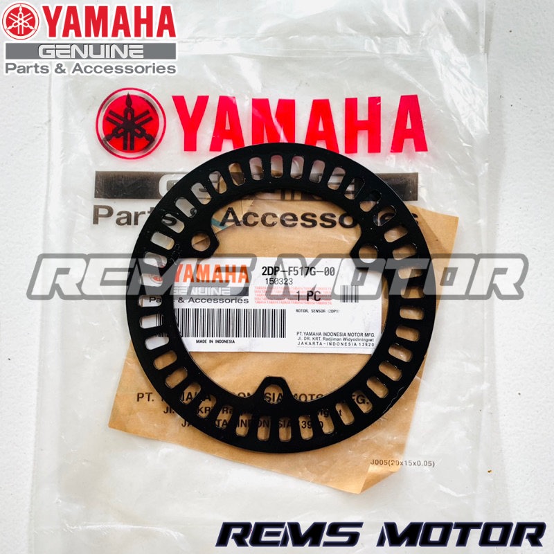 Jual PIRINGAN ROTOR SENSOR DEPAN BELAKANG NMAX AEROX LEXI XMAX ORIGINAL ...