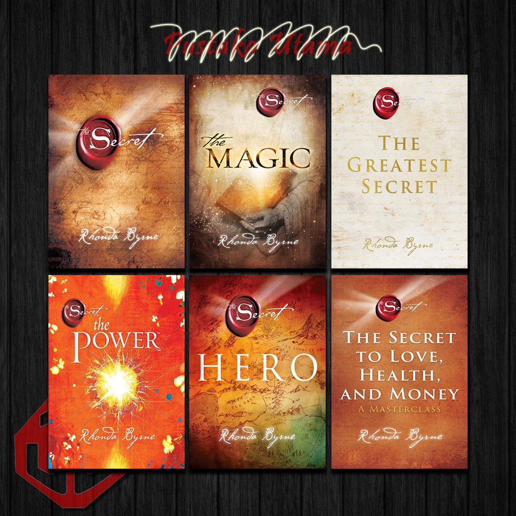 Jual The Secret (6 Book Series) By Rhonda Byrne (English Version ...