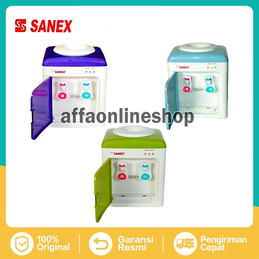 Jual Dispenser Air Sanex D102 D03 D188 Hot Dan Normal Dispenser Galon Shopee Indonesia 2205