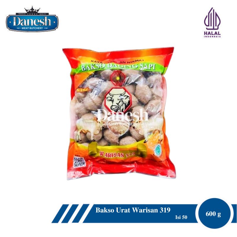 Jual Bakso Warisan Bakso Sapi Urat Isi 50 Frozen Food Halal Shopee