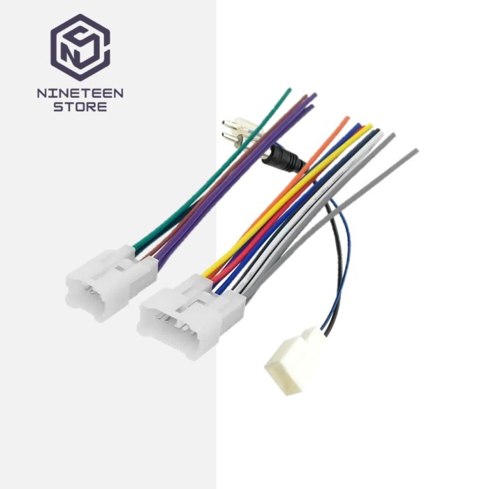 Jual Kabel Soket Audio Female PNP Tape Headunit Mobil Toyota dan