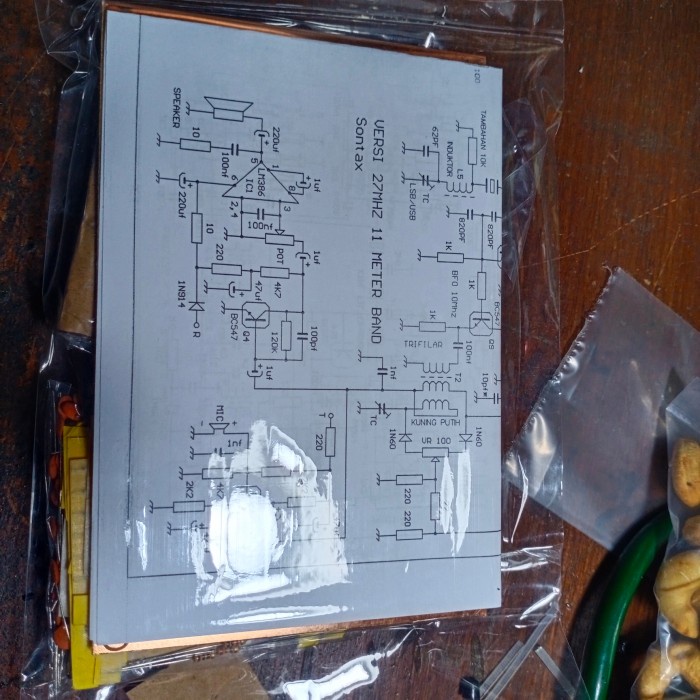 Jual pbc kit radio pemancar cb 27mhz 27 mhz mode ssb 11 meter band Tyas ...