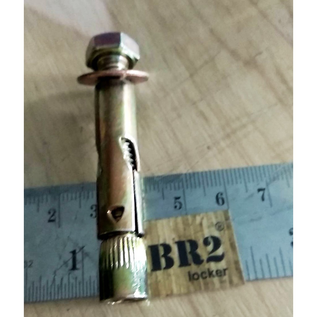 Jual dynabolt / Anchor bolt / fasteners 10 x 50 Flash Bolt Type B ...