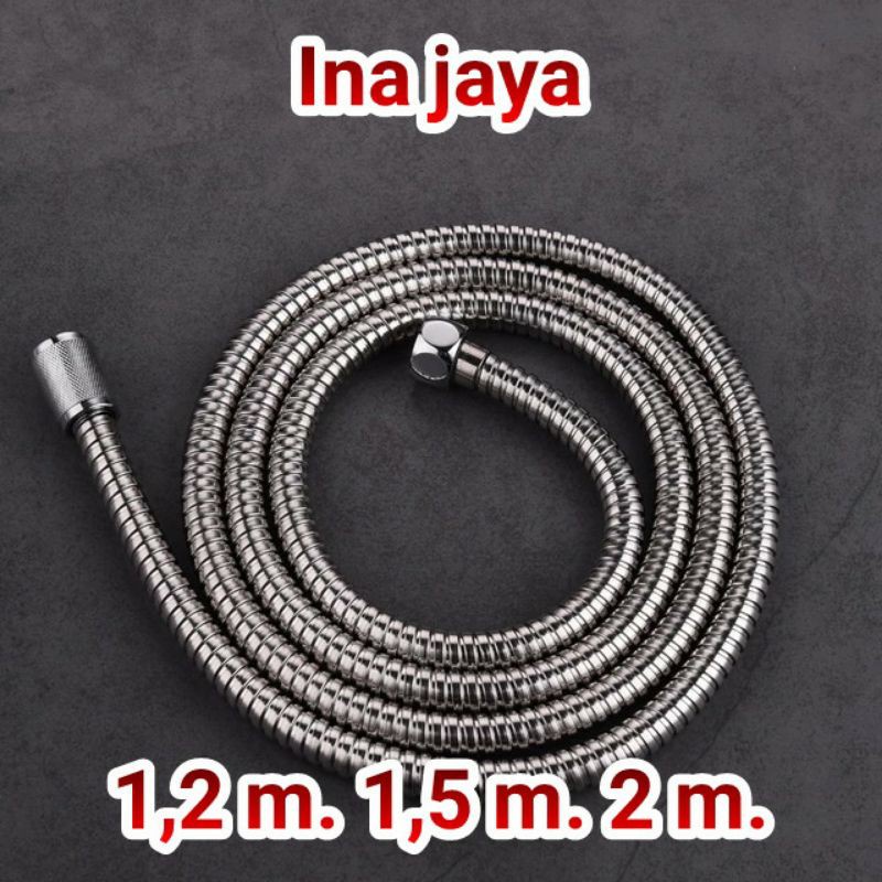 Jual INAJAYA selang sower bidet toilet slang shower mandi stainless