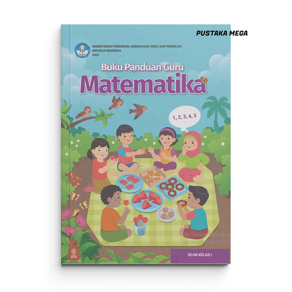 Jual Buku Guru Matematika Non Lisensi Kelas 1 SD Kurikulum Merdeka ...