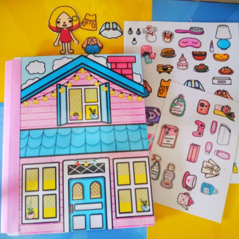 Busy Book Activities Printable Activity Book Dollhouse