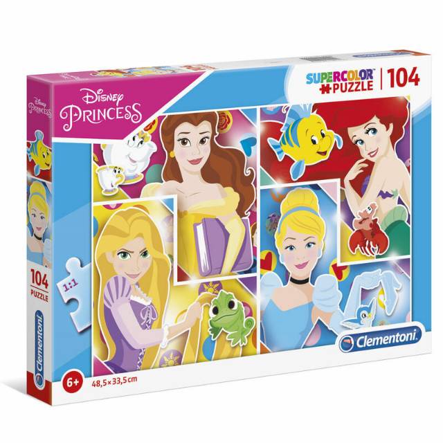 Jual Clementoni Puzzle Disney Princess 104pcs | Shopee Indonesia