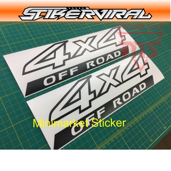 Jual STIKER FRONTIER NAVARA NP300 STICKER 4X4 OFFROAD 1PCS | Shopee ...