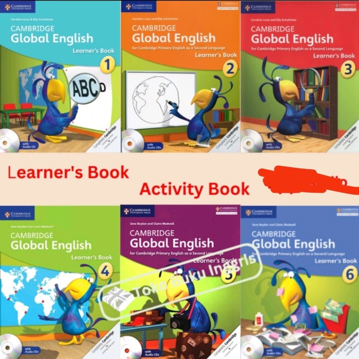 Jual Buku Cambridge Global English Level 1/2/3/4/5/6 Learner's Book - 1 ...