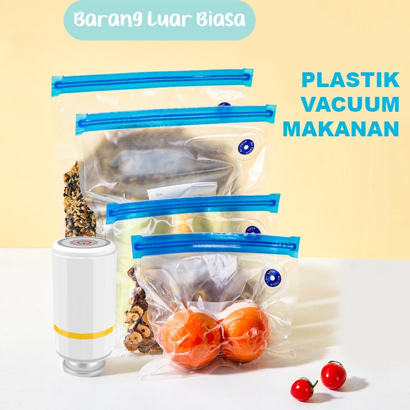 Jual Blb Plastik Makanan Vacuum Bag Makanan Plastik Vakum Makanan Bpa Free Dipakai Berulang