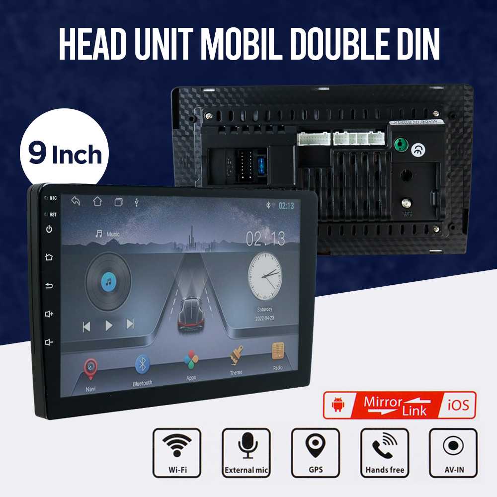 Jual Jiemao Head Unit Mobil Double Din Media Player Hd Wifi Gps Android