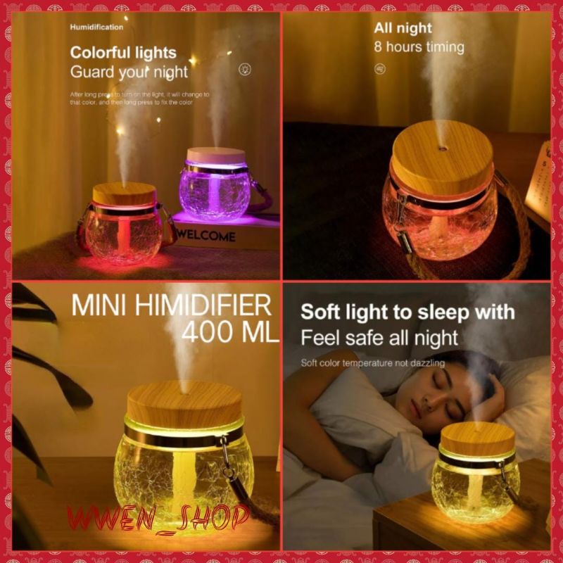 Jual Diffuser Air 400Ml Pelembap Udara Kaca Es Kreatif Penyebar Aroma ...