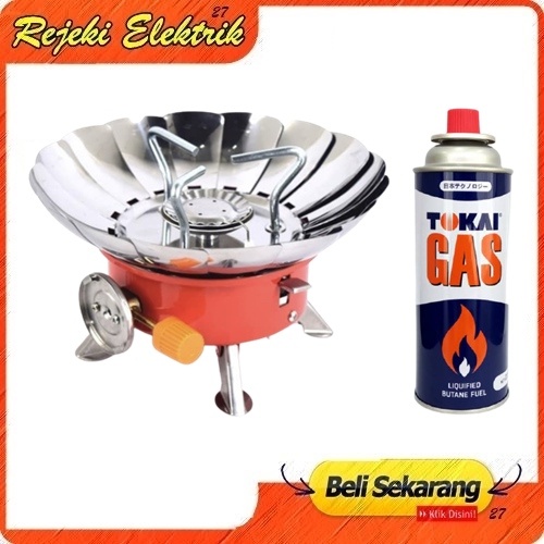 Jual Kompor Gas Portable Gas Stove GSF 3311- Kompor Gunung Camping Mini