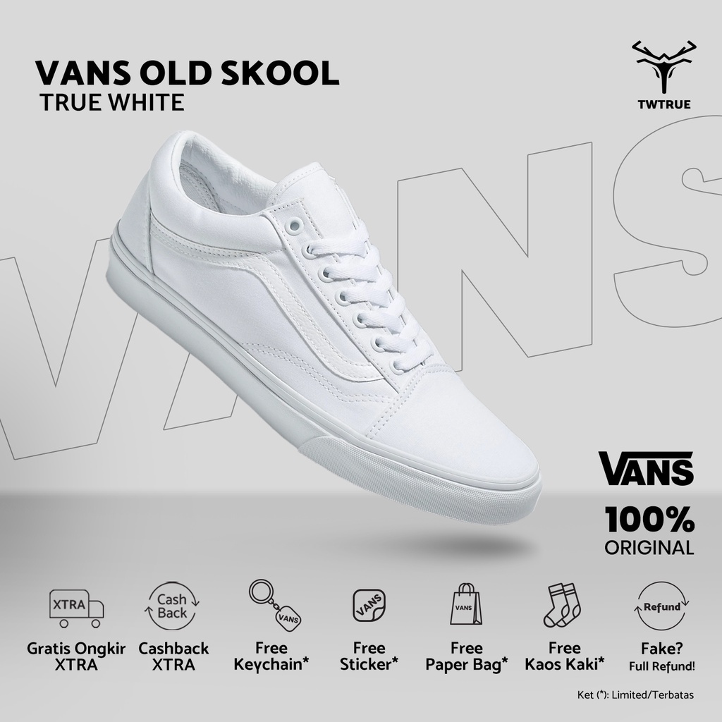 Jual vans outlet original 100