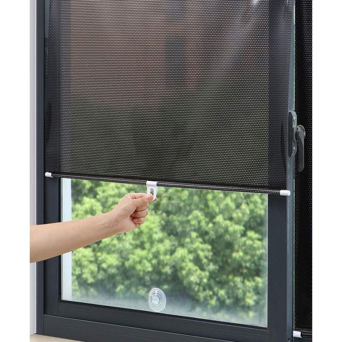 PROMO Tirai Jendela Gulung Rumah Kantor dapur Window Roll Blind  - 40 X 125 CM