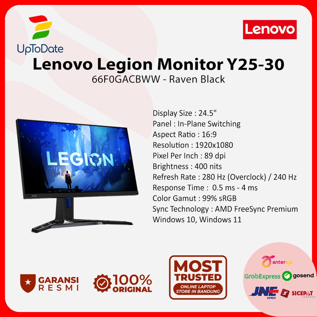 Jual Monitor Lenovo Legion Y25-30 24.5