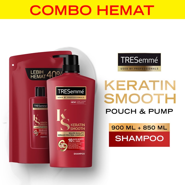 Jual Buy Tresemme Keratin Smooth Shampoo 850ml Tresemme Keratin Smooth Shampoo 900ml Shopee 