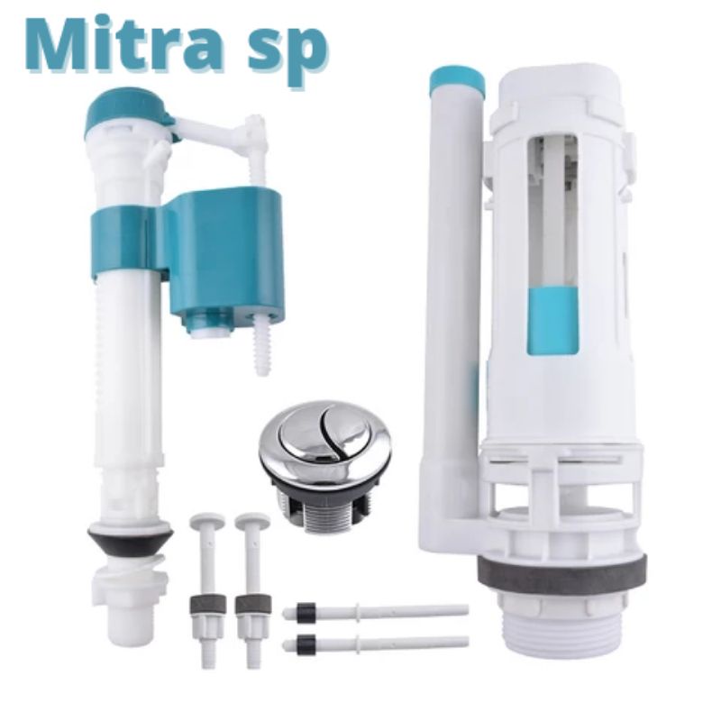 Jual 048sp Sparepart Toilet Duduk Dual Flush Alat Tangki Tabung Air