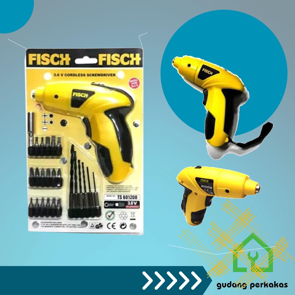 Fisch deals cordless screwdriver