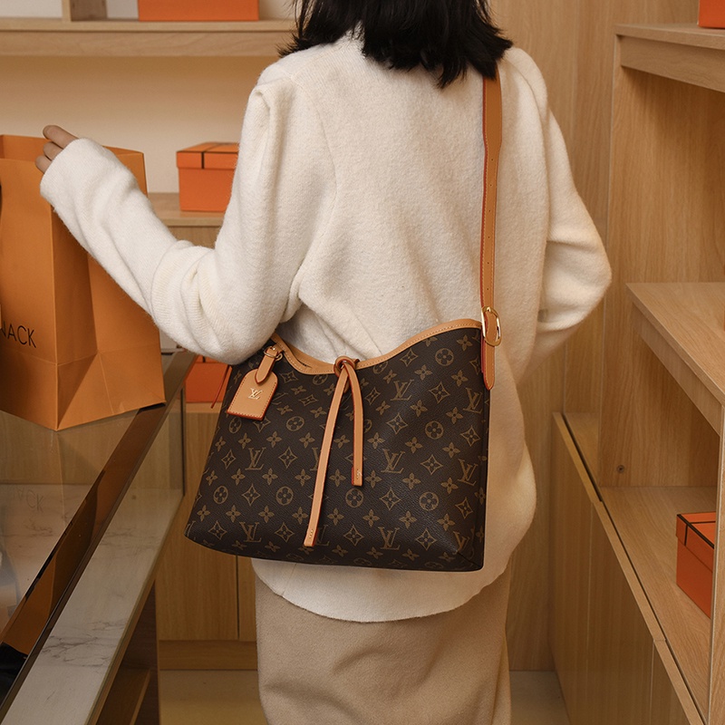 Jual Tas Totes LV Tas Kapasitas Besar Tas Bahu Retro Arryall Mother Bag