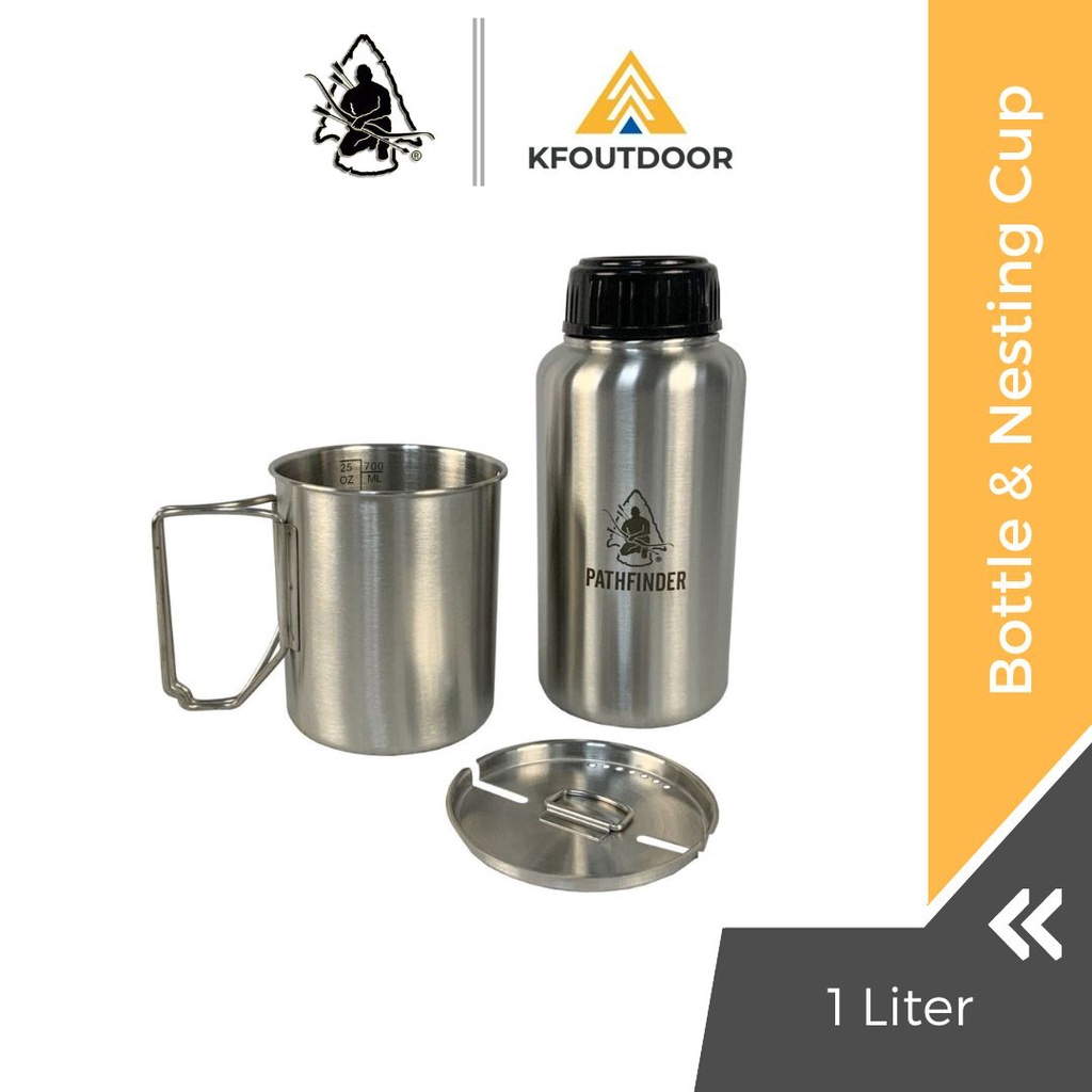 Jual PATHFINDER SS 32 Oz BOTTLE&NESTING CUP | Shopee Indonesia