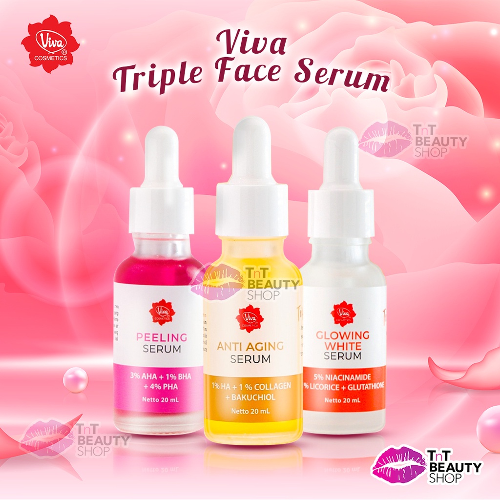 Jual Viva Face Serum Peeling Serum Viva Glowing White Serum Viva