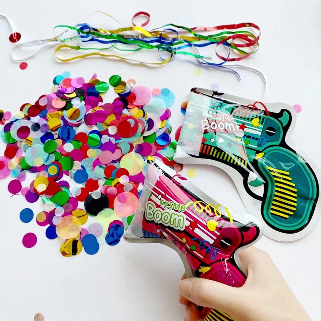 Jual WBS Popper Party Gun Meriam Pesta Inflatable Confetti Pistol ...