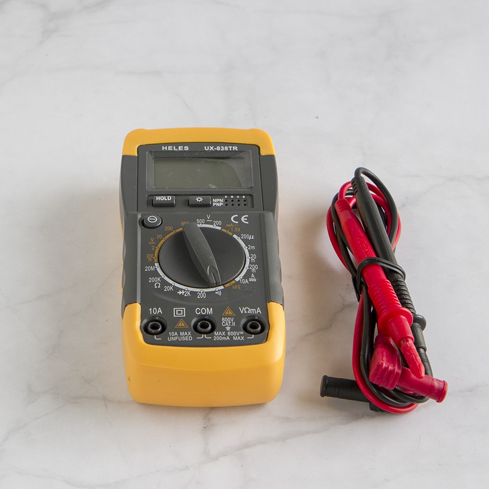 Jual Multimeter Digital UX-838TR Heles UX-838 | Shopee Indonesia