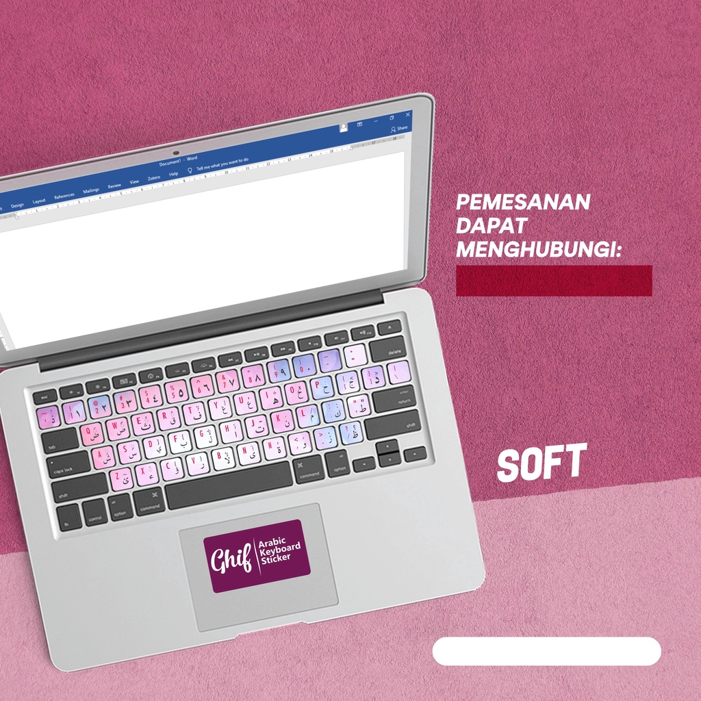 Jual Stiker Keyboard Arab untuk Mengetik Bahasa Arab di Laptop pc ...