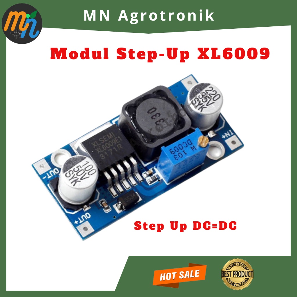 Jual XL6009 DC-DC ADJUSTABLE STEP UP POWER SUPPLY MODULE | Shopee Indonesia
