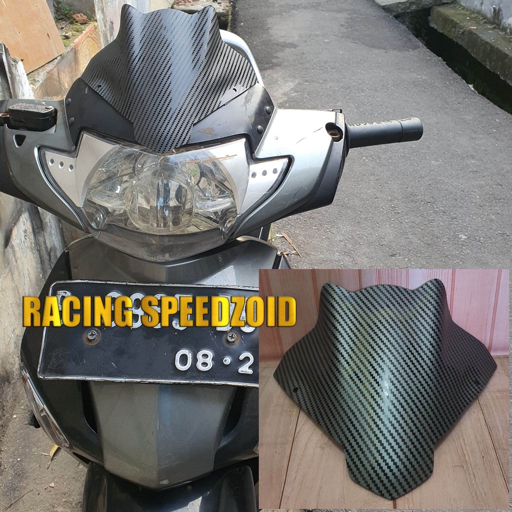 Jual VISOR SUPRA X 125 LAMA MODEL BATMAN Shopee Indonesia