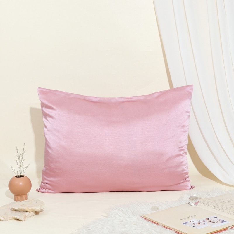 Jual Sarung Bantal PREMIUM Satin Silk Terli Beauty Satin Silk