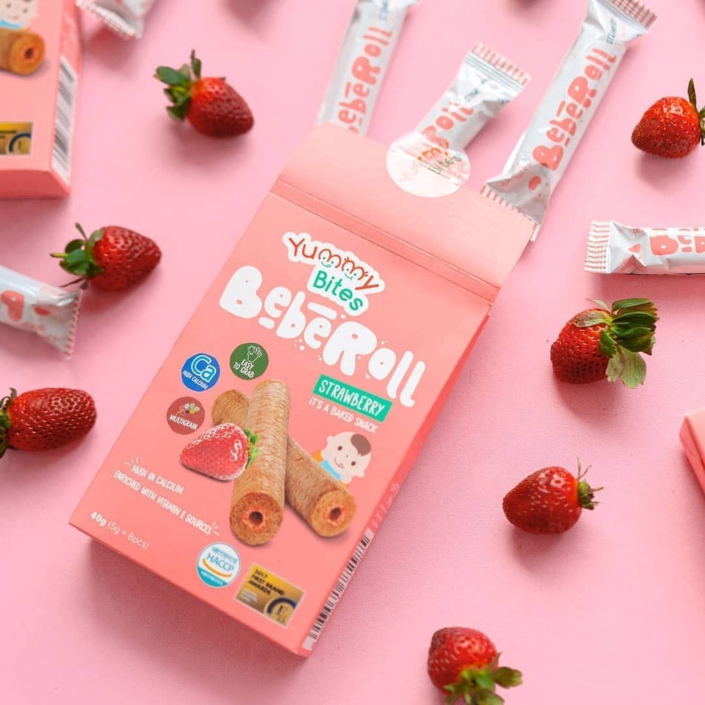 Jual Yummy Bites Beberoll Gr 9 Month / Yummy Bites Bebe Roll ...