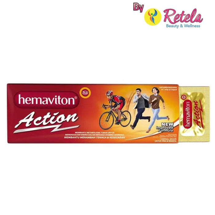 Jual HEMAVITON ACTION 1 STRIP 5 TABLET | Shopee Indonesia