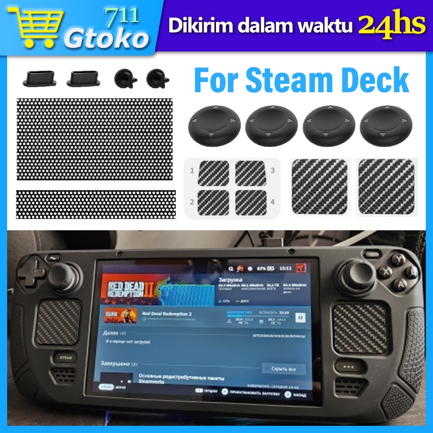 Jual Steam Deck Protective Kit Anti Debu Steamdeck Pelindung Touchpad