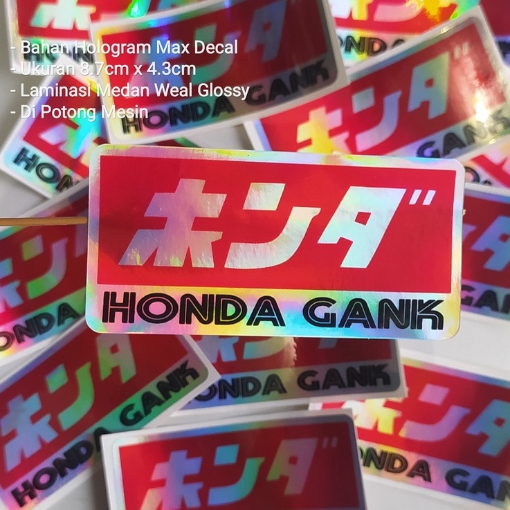 Jual sticker honda herex terbaru / sticker honda gank / sticker gl 100 ...
